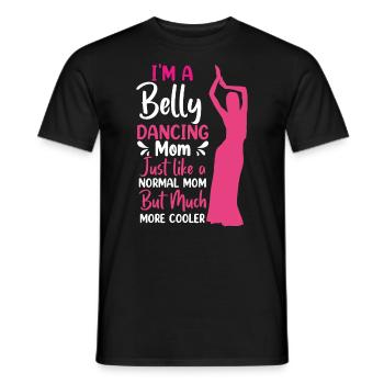 Funny Belly Dancer, Belly Dance Swing Dancers - Männer T-Shirt - Schwarz - Vorne - AI Model Male 178 light (178cm)