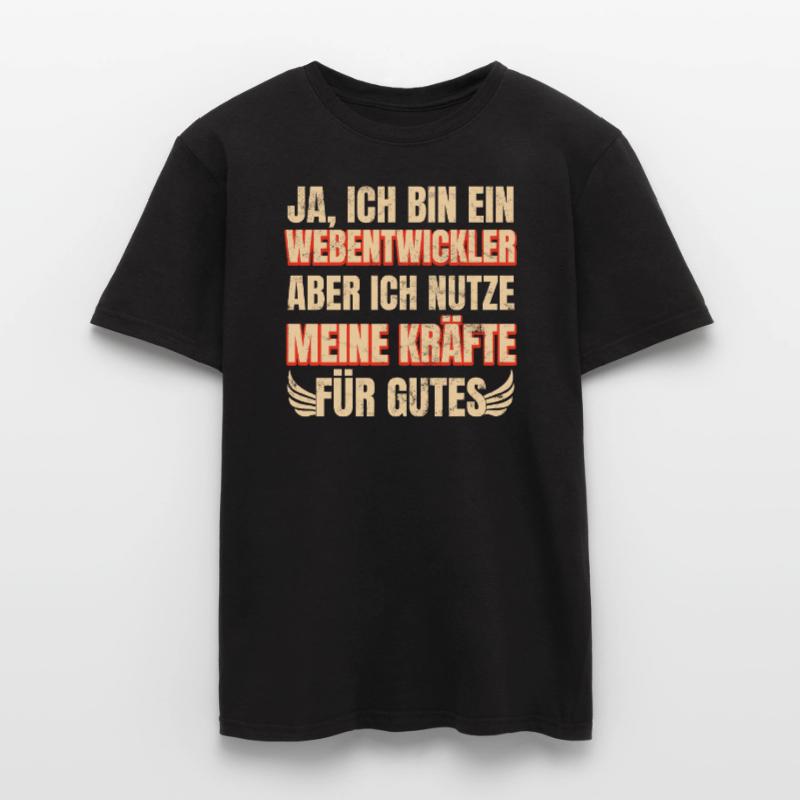 Webentwickler Programmierer Informatiker Männer T-Shirt