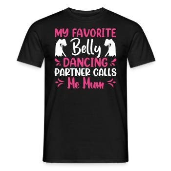 Citations de danse drôles Danseur drôle Raqs sharqi Swing - T-shirt homme - noir - Devant - AI Model Male 178 light (178cm)