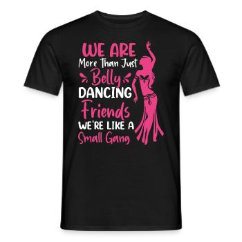 Citations de danse drôles Danseur drôle Raqs sharqi Swing - T-shirt homme - noir - Devant - AI Model Male 178 light (178cm)