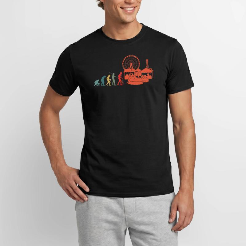 Parc d’attractions Evolution Fairground T-shirt homme