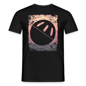 Pickleball Vintage Wiffleball Club - Men's T-Shirt - black - Front - AI Model Male 178 light (178cm)