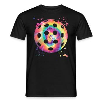 Wiffleball Club Pickleball Team - Men's T-Shirt - black - Front - AI Model Male 178 light (178cm)