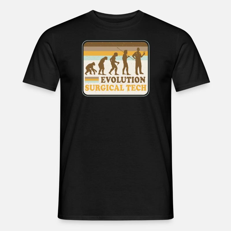 Chirurgisch-technischer Assistent Chirurg - Männer T-Shirt - Schwarz