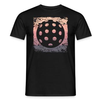 Pickleball Vintage Wiffleball Club - Men's T-Shirt - black - Front - AI Model Male 178 light (178cm)