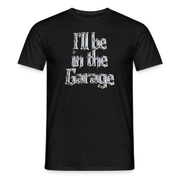 Auto-Schrauber Hobby-Garage Modellbau Mechaniker - Männer T-Shirt - Schwarz - Vorne - AI Model Male 178 light (178cm)