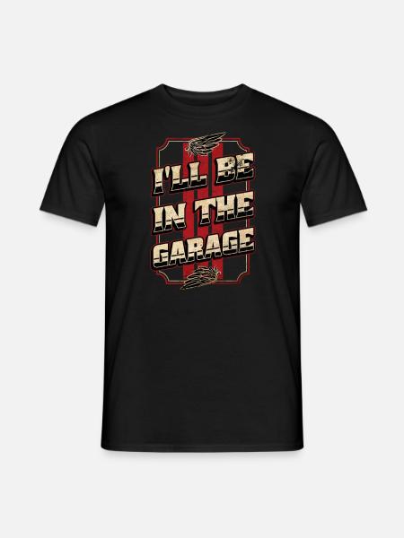 Auto-Schrauber Mechaniker Hobby-Garage Modellbau - Männer T-Shirt - Schwarz