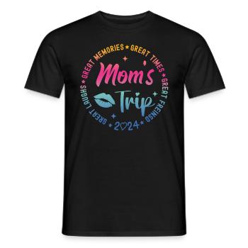Week-end entre filles : sortie des mères 2024 - T-shirt homme - noir - Devant - AI Model Male 178 light (178cm)