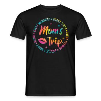 Week-end entre filles : sortie des mères 2024 - T-shirt homme - noir - Devant - AI Model Male 178 light (178cm)