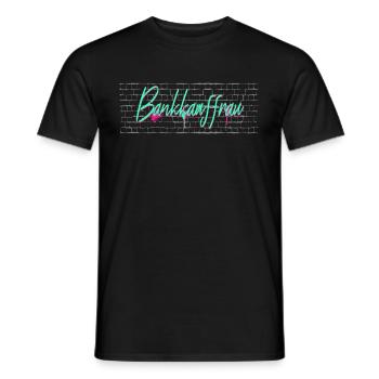 Banker Abschluss-Geschenk Bankkauffrau - Männer T-Shirt - Schwarz - Vorne - AI Model Male 178 light (178cm)