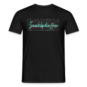 Makler Abschluss-Geschenk Immobilienkauffrau - Männer T-Shirt - Schwarz - Vorne - AI Model Male 178 light (178cm)