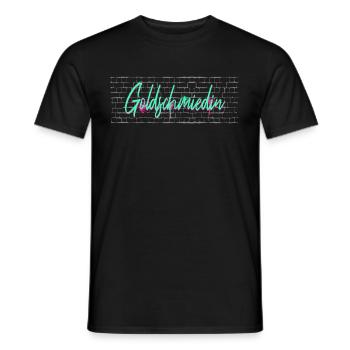 Juwelier Abschluss-Geschenk Goldschmiedin - Männer T-Shirt - Schwarz - Vorne - AI Model Male 178 light (178cm)