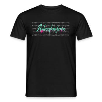 Autohändler Abschluss-Geschenk Autoverkäuferin - Männer T-Shirt - Schwarz - Vorne - AI Model Male 178 light (178cm)