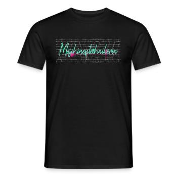 Technicien Cadeau De Graduation Technicien Machine - T-shirt homme - noir - Devant - AI Model Male 178 light (178cm)