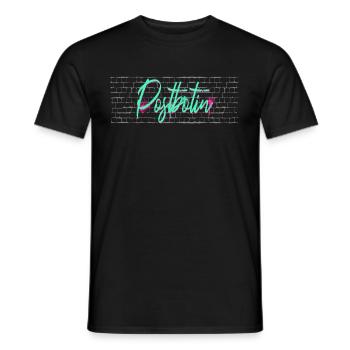 Postboten Abschluss-Geschenk Postbote Postbotin - Männer T-Shirt - Schwarz - Vorne - AI Model Male 178 light (178cm)