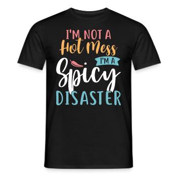 Funny Quotes And Jokes Humor And Laughter - Men's T-Shirt - black - Front - AI Model Male 178 light (178cm)