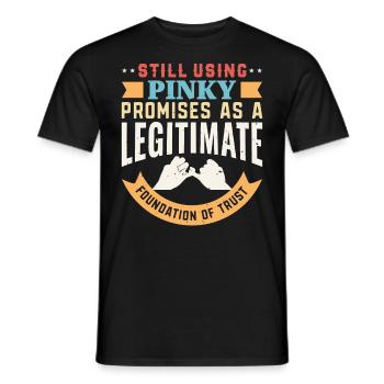 Funny Quotes And Jokes Comedy And Laughter - Men's T-Shirt - black - Front - AI Model Male 178 light (178cm)