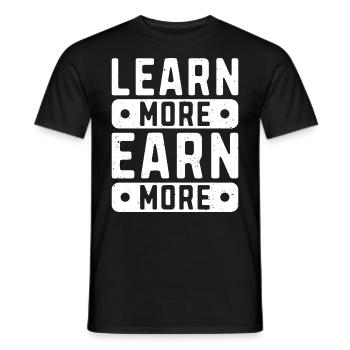 Funny Quotes And Jokes Hilarious Sayings And Humor - Men's T-Shirt - black - Front - AI Model Male 178 light (178cm)