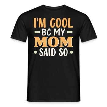 Funny Quotes And Jokes Hilarious Sayings And Humor - Men's T-Shirt - black - Front - AI Model Male 178 light (178cm)