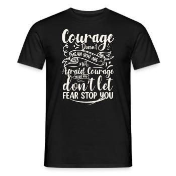 Citations et blagues drôles Dictons hilarants et humour - T-shirt homme - noir - Devant - AI Model Male 178 light (178cm)
