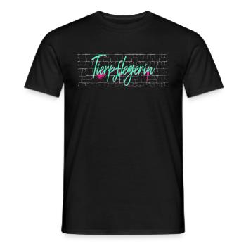 Tierwirt Abschluss-Geschenk Tierpflegerin - Männer T-Shirt - Schwarz - Vorne - AI Model Male 178 light (178cm)