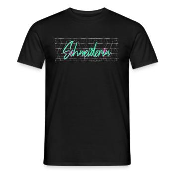 Schneidern Abschluss-Geschenk Textil-Schneiderin - Männer T-Shirt - Schwarz - Vorne - AI Model Male 178 light (178cm)