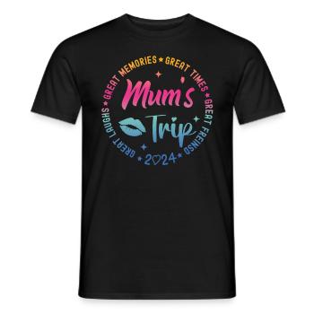 Week-end entre filles : sortie des mères 2024 - T-shirt homme - noir - Devant - AI Model Male 178 light (178cm)