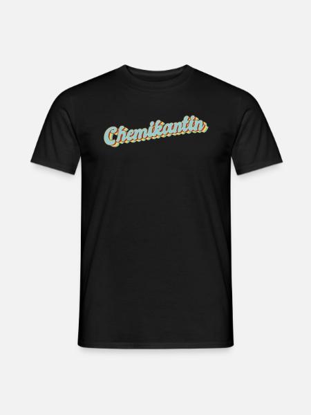 Laborant Abschluss-Geschenk Chemikantin - Männer T-Shirt - Schwarz