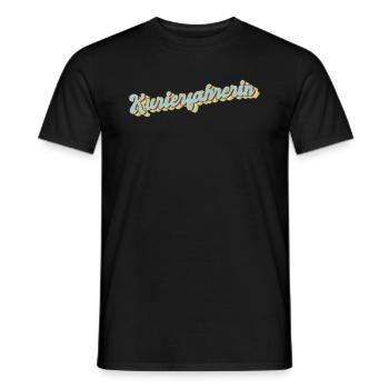 Apotheken Abschluss-Geschenk Kurierfahrerin - Männer T-Shirt - Schwarz - Vorne - AI Model Male 178 light (178cm)