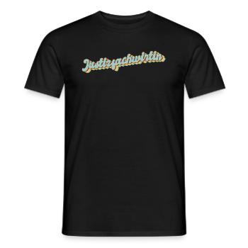 Richtern Abschluss-Geschenk Justizfachwirtin - Männer T-Shirt - Schwarz - Vorne - AI Model Male 178 light (178cm)