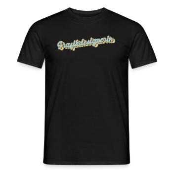 Illustrator Abschluss-Geschenk Grafikdesignerin - Männer T-Shirt - Schwarz - Vorne - AI Model Male 178 light (178cm)