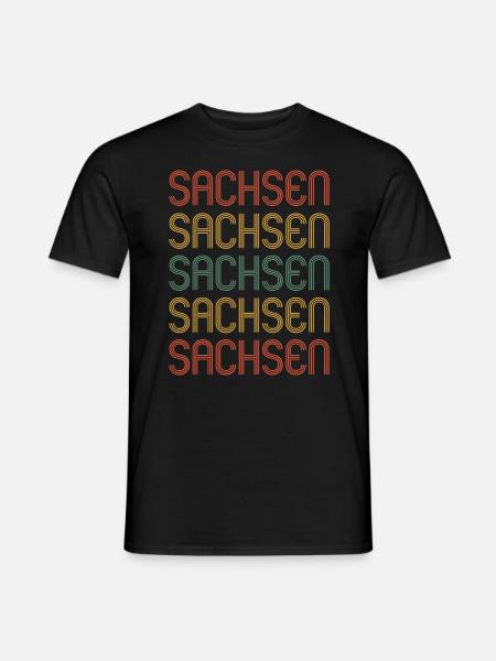 Saxon Saxon Saxony - Men's T-Shirt - black