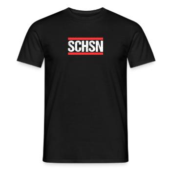 Sachse Sächsin Sachsen - Männer T-Shirt - Schwarz - Vorne - AI Model Male 178 light (178cm)
