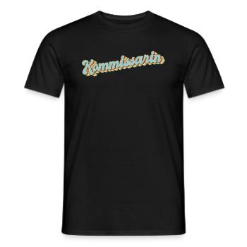Polizist Abschluss-Geschenk Kommissarin - Männer T-Shirt - Schwarz - Vorne - AI Model Male 178 light (178cm)