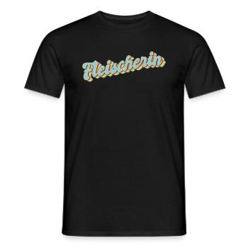 Metzger Abschluss-Geschenk Fleischerin - Männer T-Shirt - Schwarz - Vorne - AI Model Male 178 light (178cm)