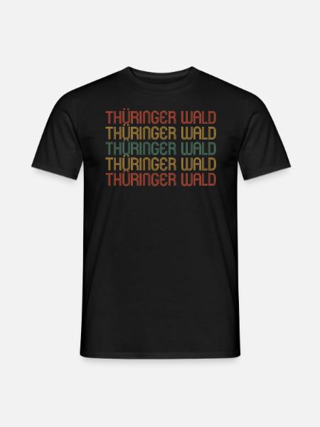 Thuringian Forest - Men's T-Shirt - black