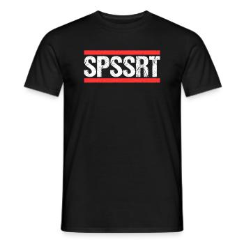 Spessart - Männer T-Shirt - Schwarz - Vorne - AI Model Male 178 light (178cm)