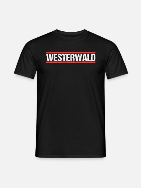 Westerwald - Männer T-Shirt - Schwarz