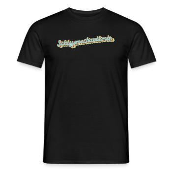 Motorenwärter Abschluss-Geschenk - Männer T-Shirt - Schwarz - Vorne - AI Model Male 178 light (178cm)