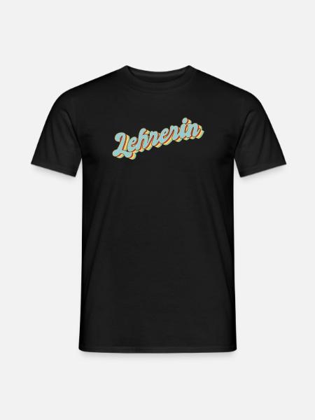 Schule Abschluss-Geschenk Lehrerin - Männer T-Shirt - Schwarz