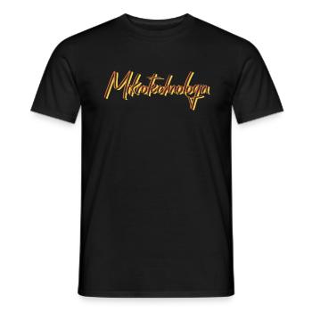 Techniker Abschluss-Geschenk Mikrotechnologin - Männer T-Shirt - Schwarz - Vorne - AI Model Male 178 light (178cm)