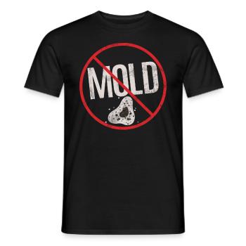 No Mold Allergy Awareness Warning Allergic - Männer T-Shirt - Schwarz - Vorne - AI Model Male 178 light (178cm)