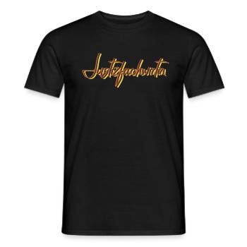 Richtern Abschluss-Geschenk Justizfachwirtin - Männer T-Shirt - Schwarz - Vorne - AI Model Male 178 light (178cm)