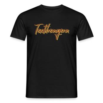 Wäscherei Abschluss-Geschenk Textilreinigerin - Männer T-Shirt - Schwarz - Vorne - AI Model Male 178 light (178cm)