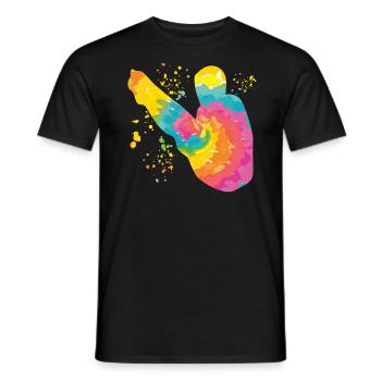 Plongeon, Plongeon synchronisé, Saut artistique - T-shirt homme - noir - Devant - AI Model Male 178 light (178cm)