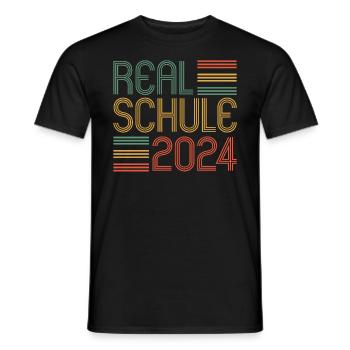 Secondary School Young Girls Secondary School 2024 - Men's T-Shirt - black - Front - AI Model Male 178 light (178cm)