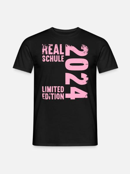 Realschule Junge Mädchen Realschule 2024 - Männer T-Shirt - Schwarz