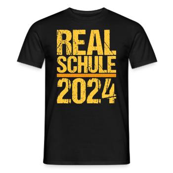 Secondary School Young Girls Secondary School 2024 - Men's T-Shirt - black - Front - AI Model Male 178 light (178cm)