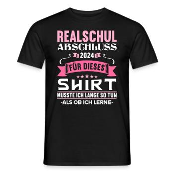 Secondary School Young Girls Secondary School 2024 - Men's T-Shirt - black - Front - AI Model Male 178 light (178cm)