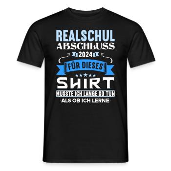 Secondary School Young Girls Secondary School 2024 - Men's T-Shirt - black - Front - AI Model Male 178 light (178cm)